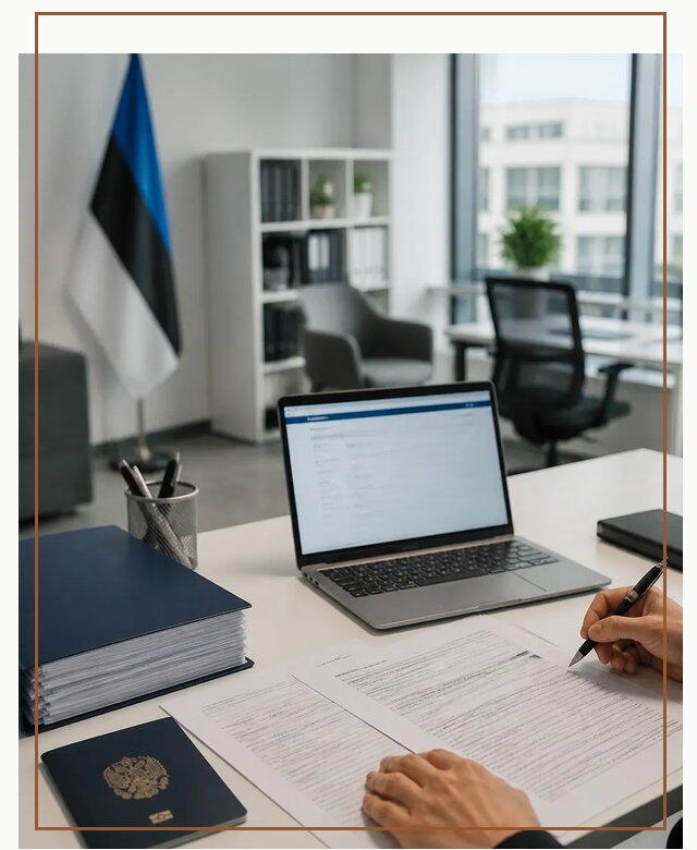 Оформление ВНЖ в Эстонии для переезда и легального проживания в Новоалтайске