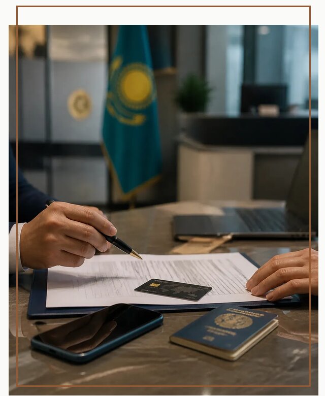 Открытие счета и банковской карты в Казахстане в Новоалтайске